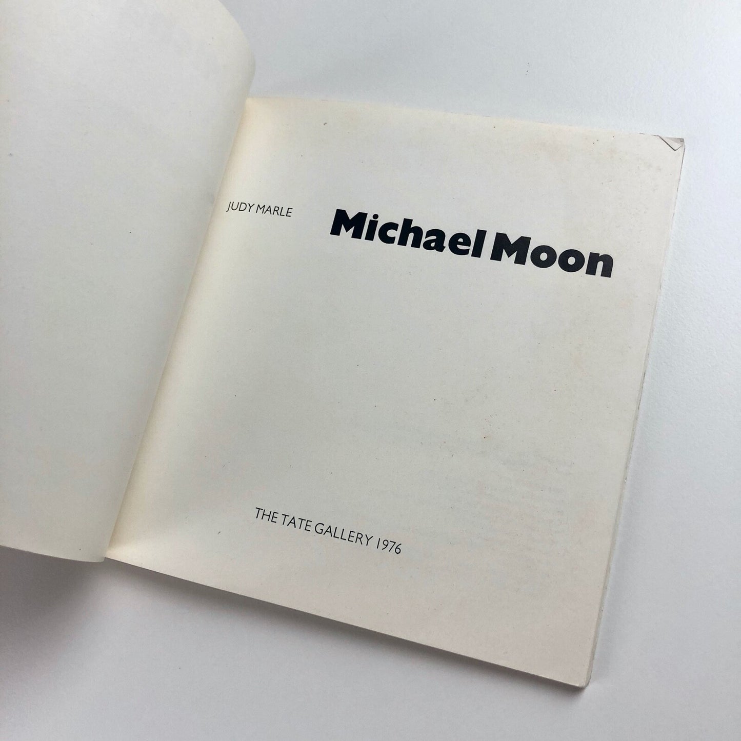 Michael Moon by Judy Marle | Tate Gallery exhibition catalogue, 1976