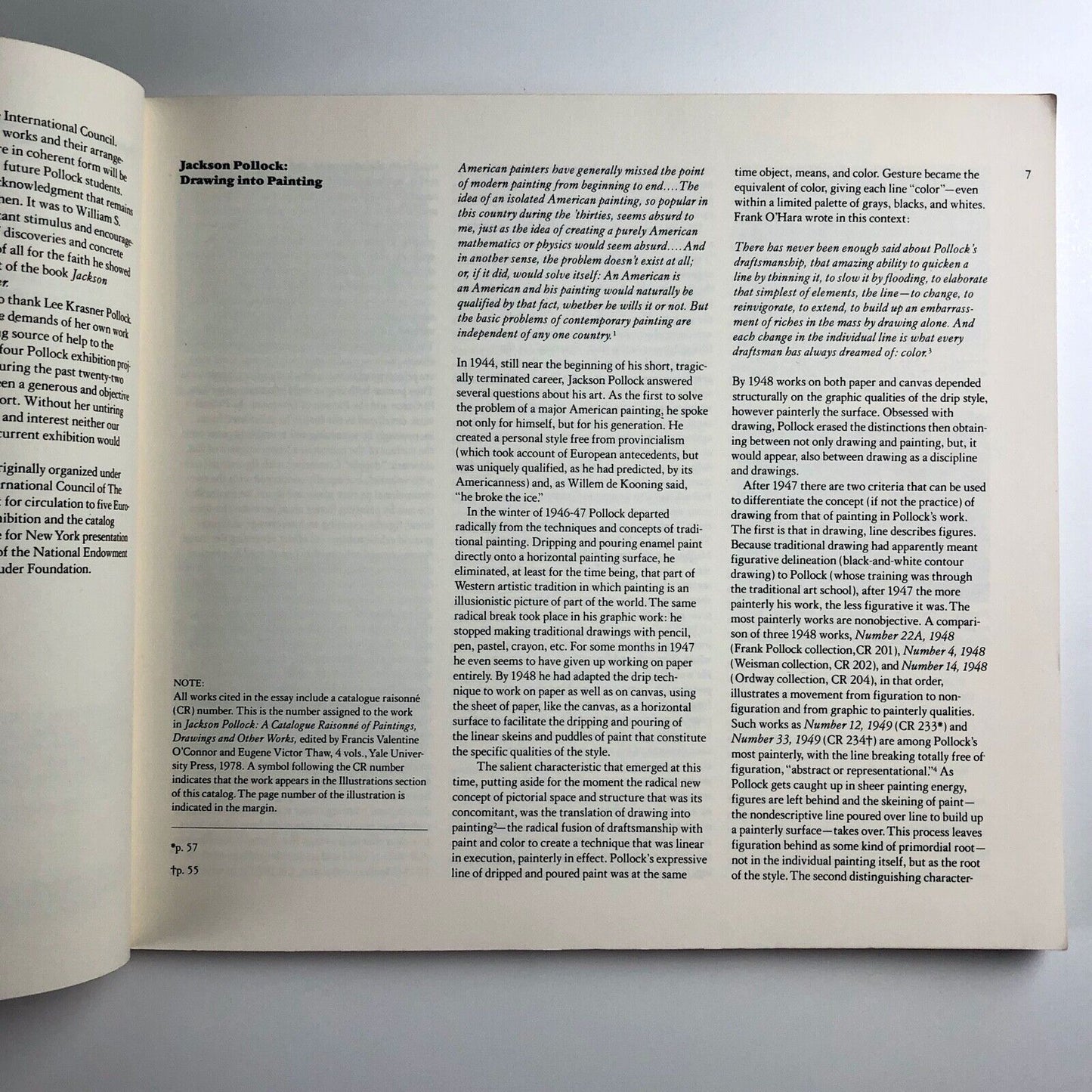 Jackson Pollock: Drawing Into Painting | Bernice Rose | MOMA, 1980