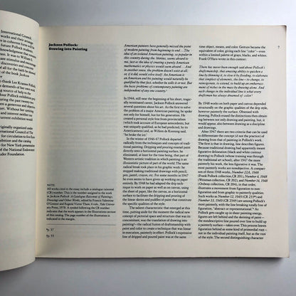 Jackson Pollock: Drawing Into Painting | Bernice Rose | MOMA, 1980