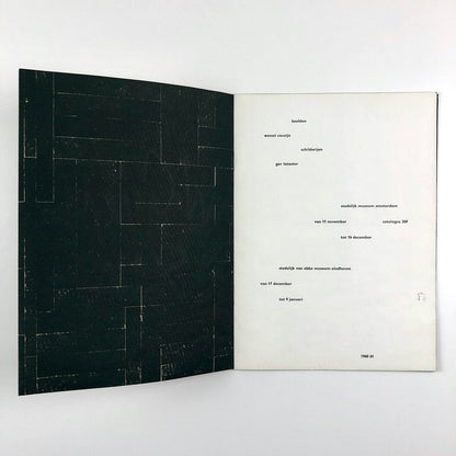 Couzijn, Latter, Schilderijen & Beelden | Stedelijk Museum | Cat. no. 249, 1960