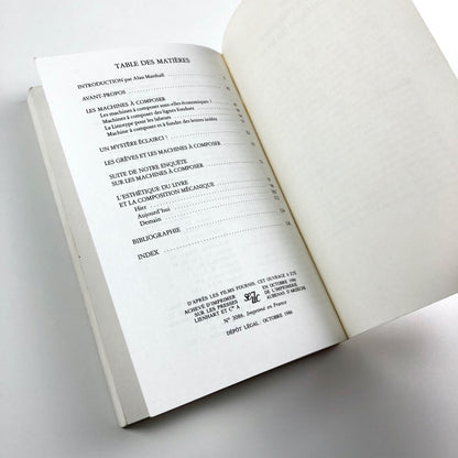 Etudes sur les Machines à Composer et l’Esthétique du Livre | Pierre Cuchet 1986