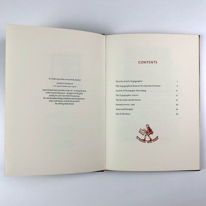 Fit To Be Styled a Typographer by James Moran | Eva Svensson / Westerham, 1978