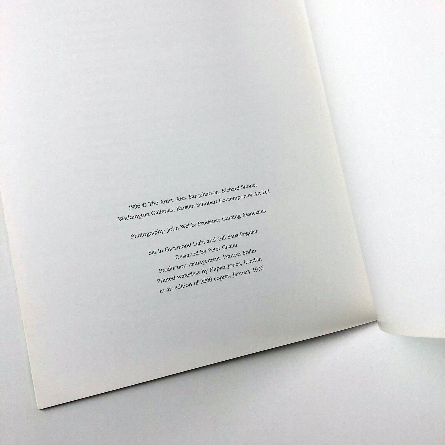 Bridget Riley: Recent Paintings and Gouaches | Waddington Galleries and Karsten Schubert, London, 1996