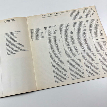 Form No. 2 art magazine | Philip Steadman, Frank Popper | 1st September 1966