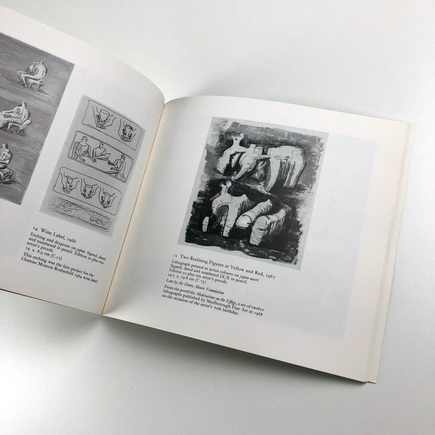 Henry Moore: Lithographs, etchings and woodcuts, 1931-1982 | Lumley Cazalet catalogue, 1987