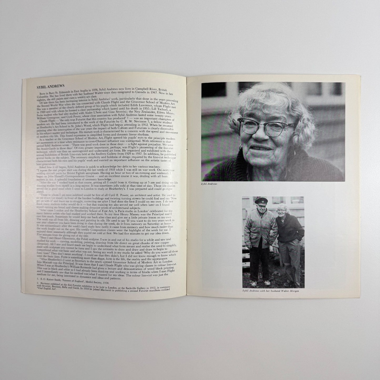 Sybil Andrews. Paintings and Graphic Work | Michael Parkin Fine Art, 1980