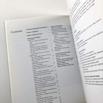 The National Gallery Review, April 2004 – March 2005