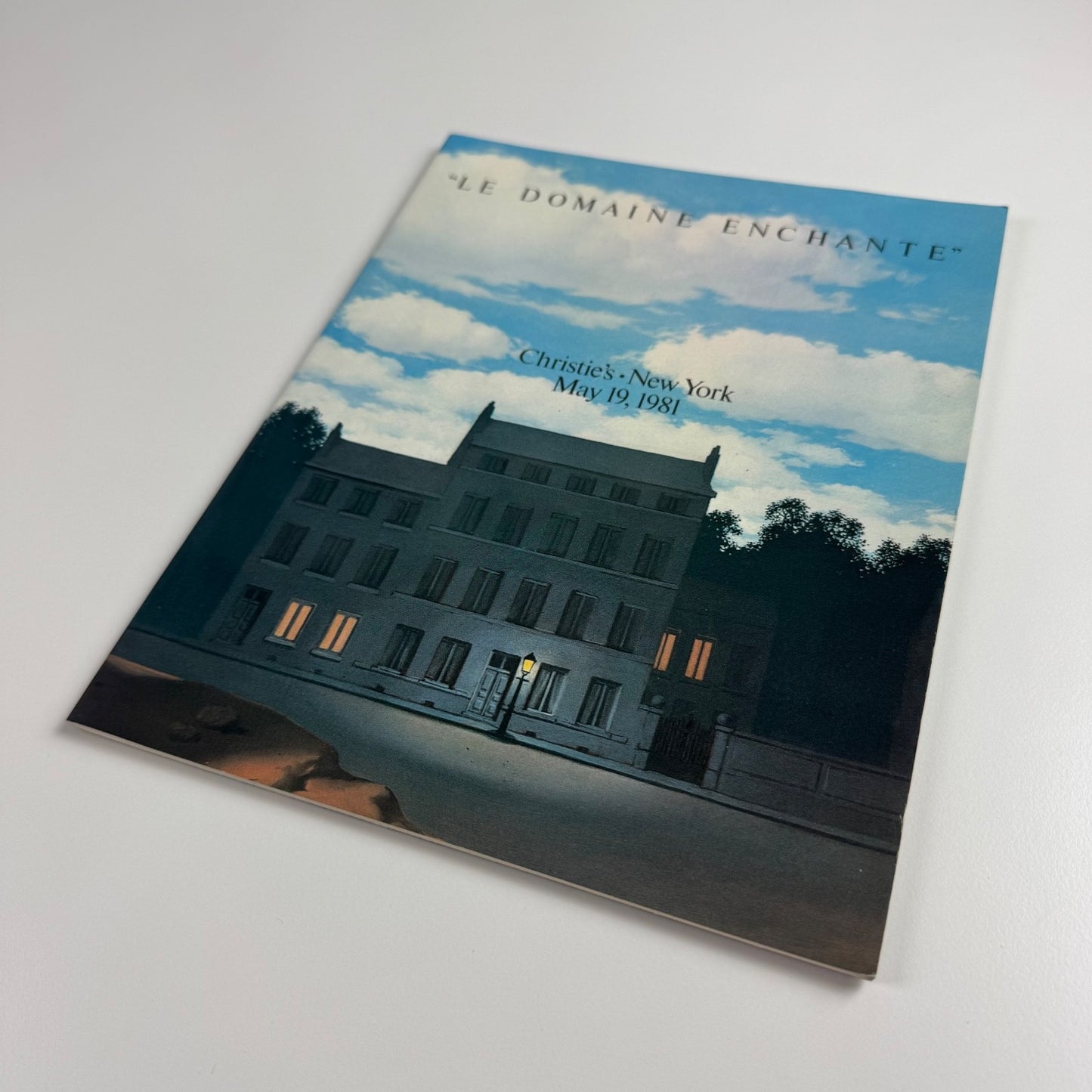 Le Domaine Enchante Eight Paintings René Magritte Christie's New York 19 May 1981