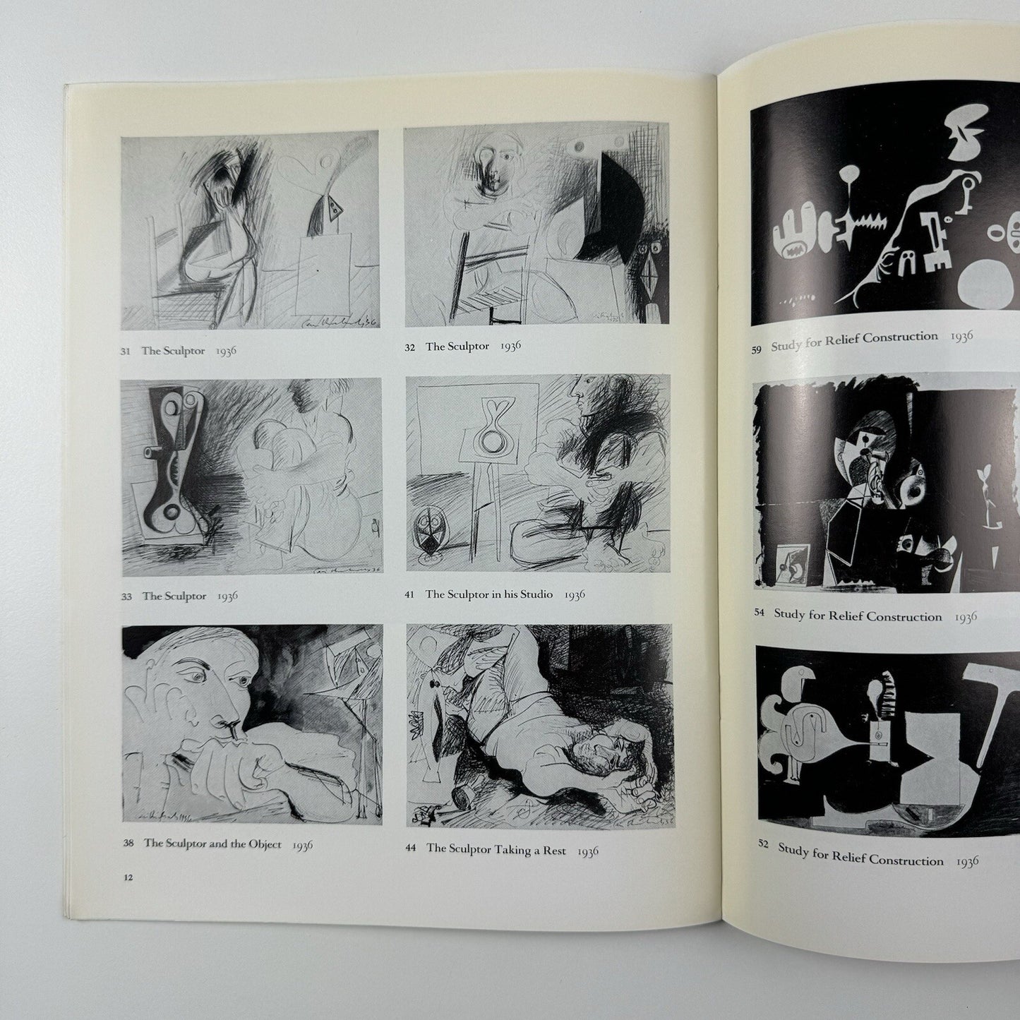 Ceri Richards. Relief Constructions, Paintings and Drawings 1931-39 | Fischer 1974