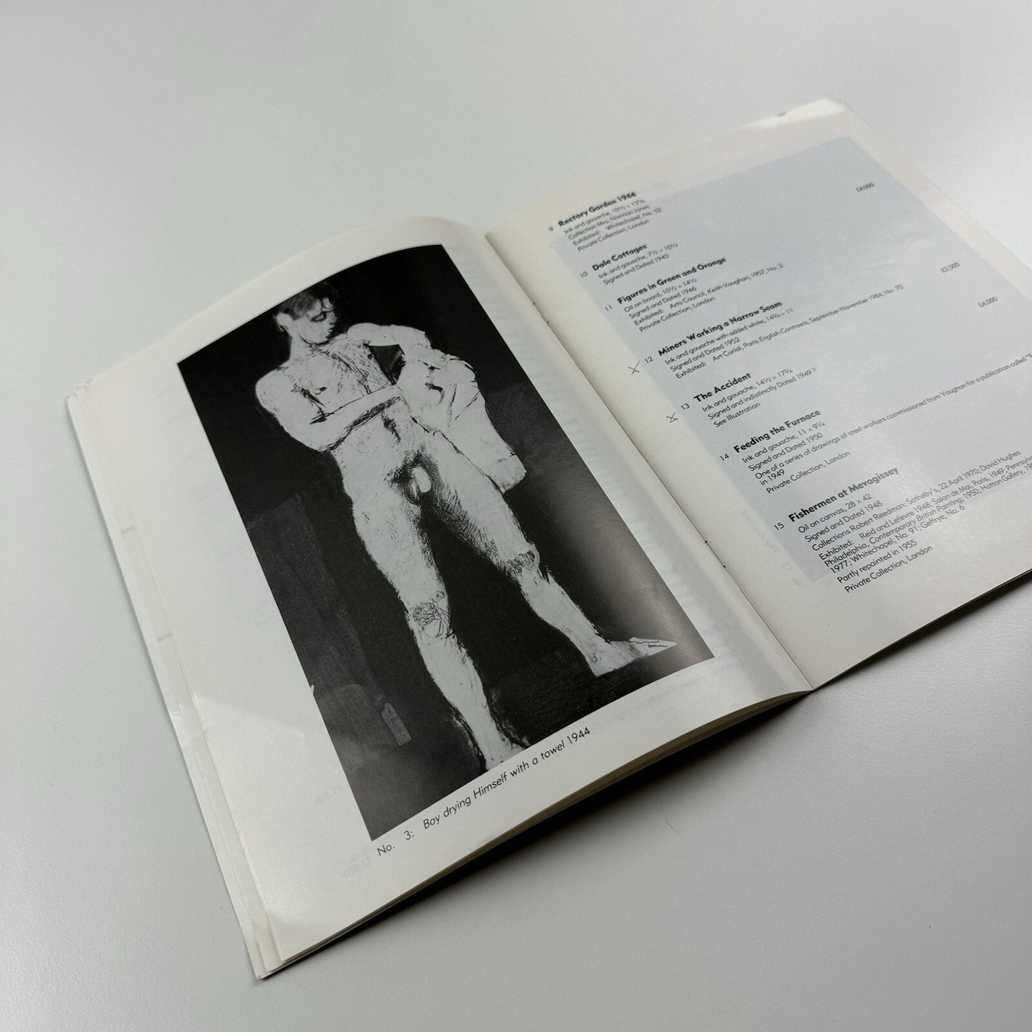 Keith Vaughan Early drawings & gouaches 1940-55 | Agnew London catalogue, 1985