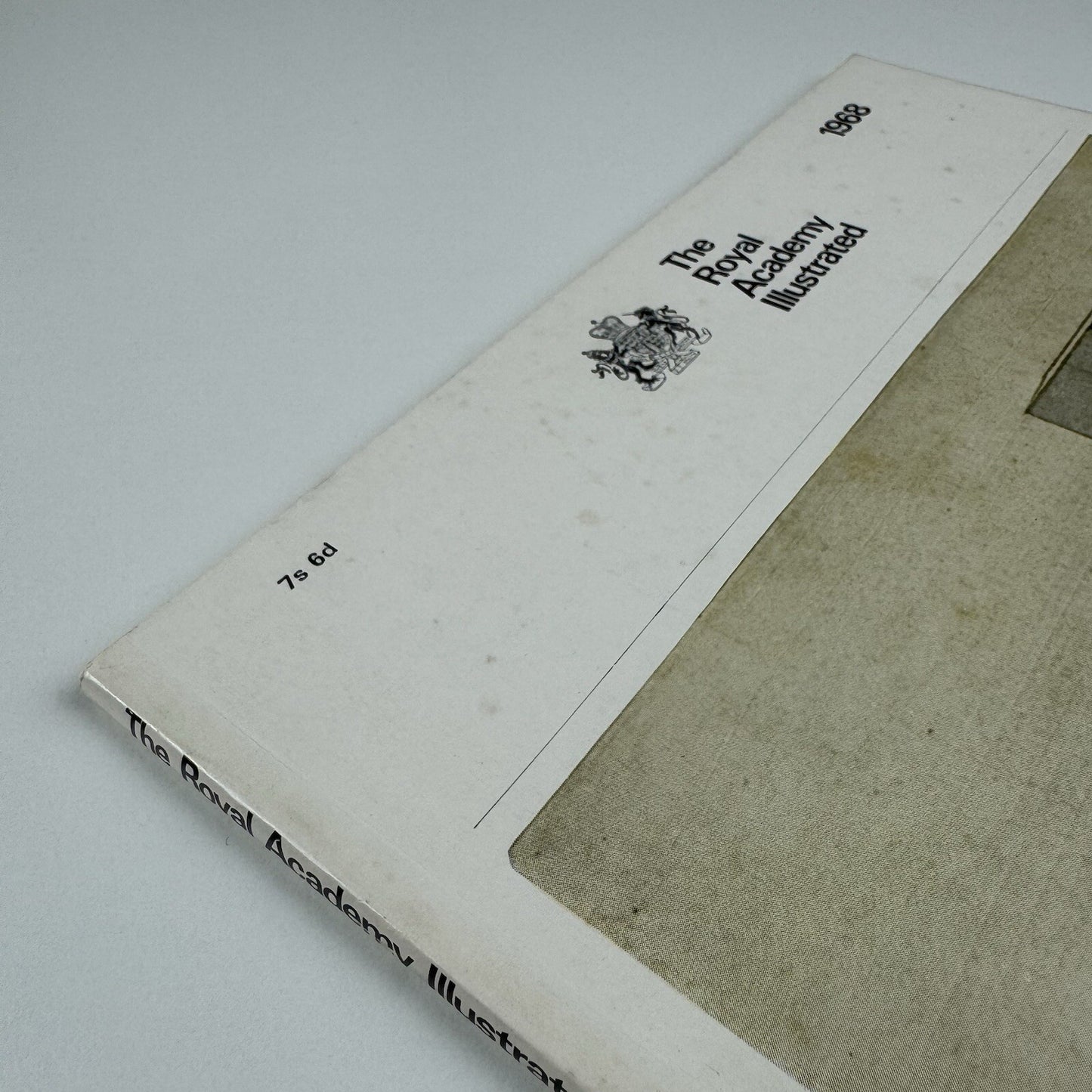 The Royal Academy Illustrated 1968 catalogue | Typography by Gordon House