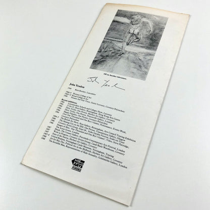 Unbelievable stories incorporating the travails of Blind Bifford Jelly | John Yeadon | Folded sheet, 1988