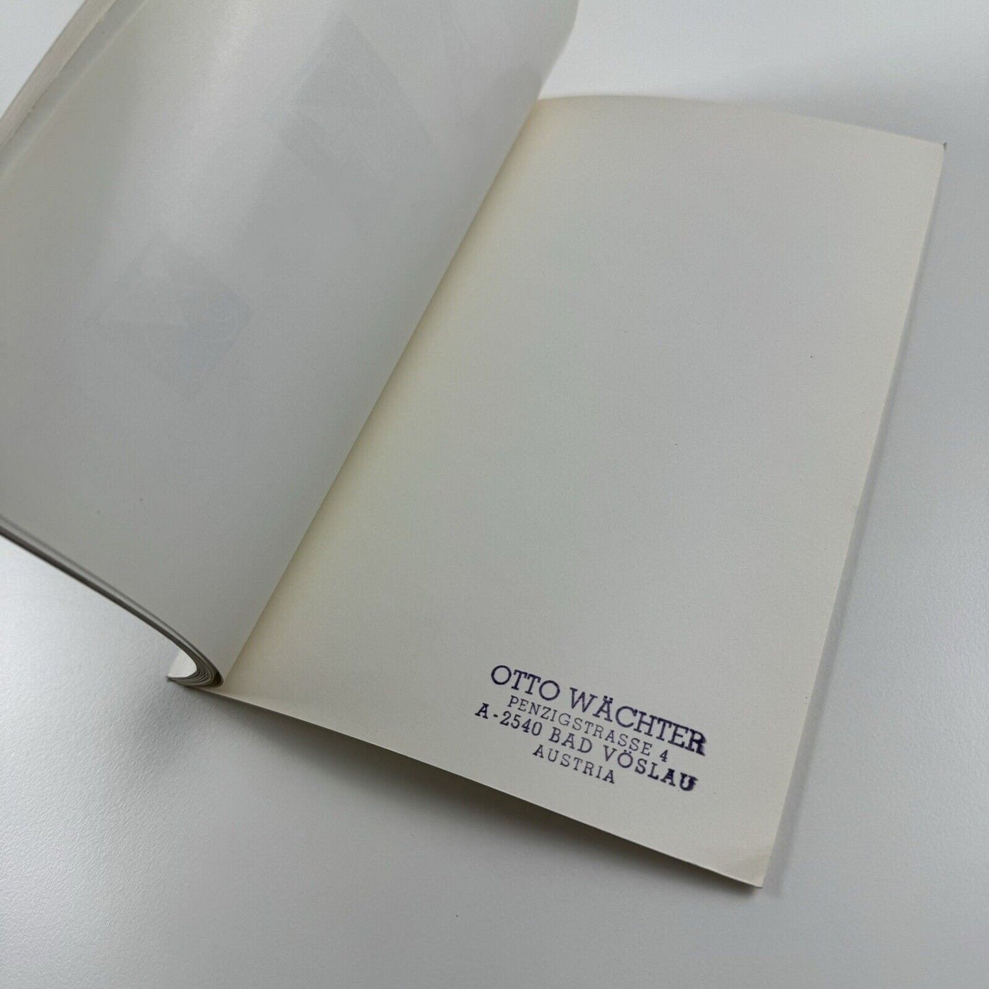 Otto Wächter. Zeichnungen, Gouachen | Catalogue booklet, c.1976?