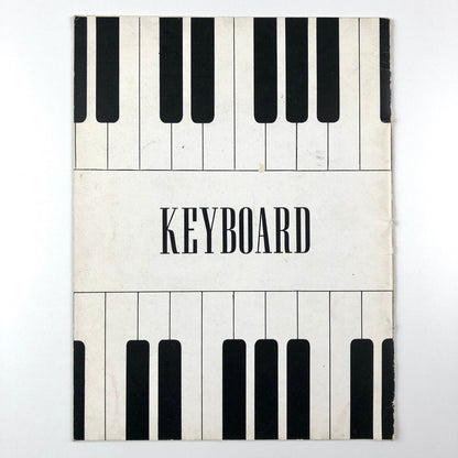 Type specimen booklet for Keyboard: a New Display Type | Stephenson Blake, undated