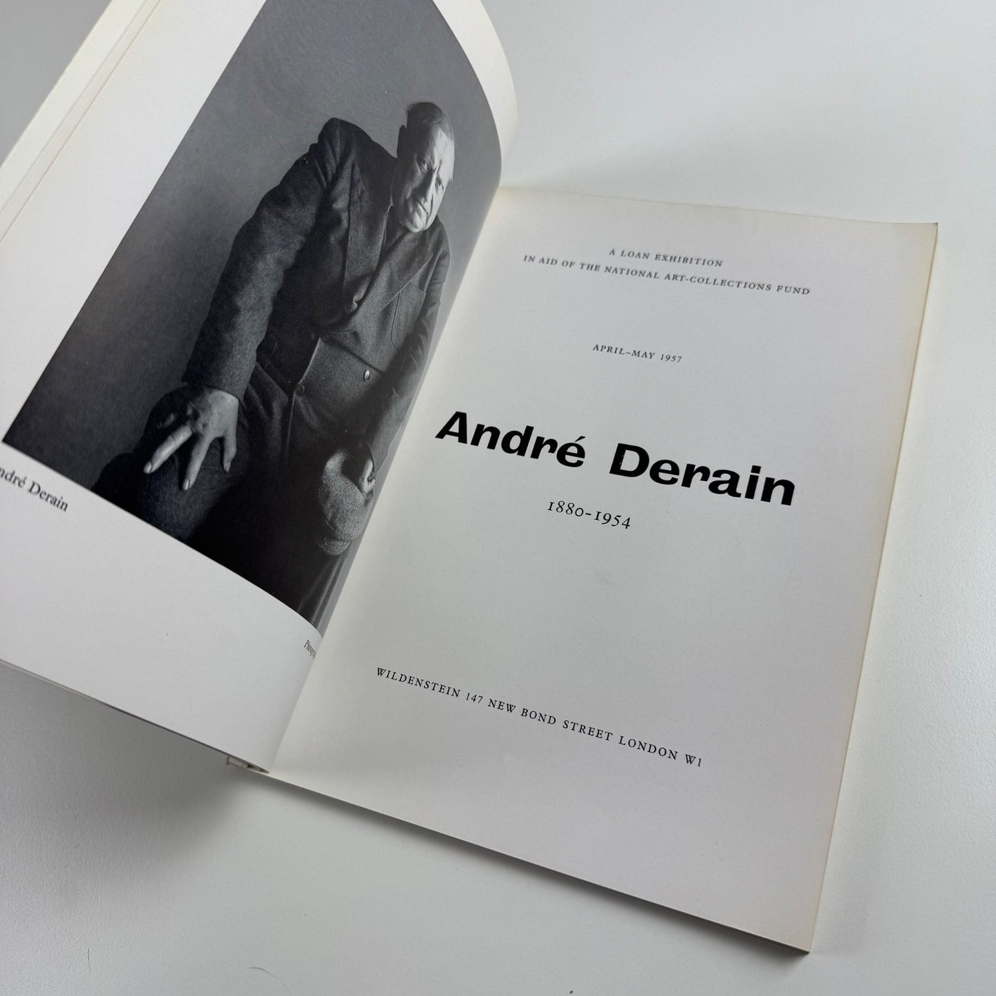 André Derain loan exhibition NACF Wildenstein April-May 1957
