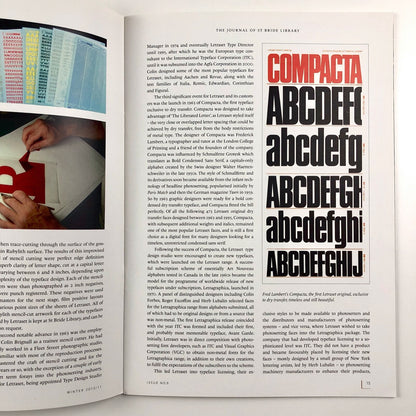 Ultrabold No 9 – Journal of St Bride Library | Winter 2010/11