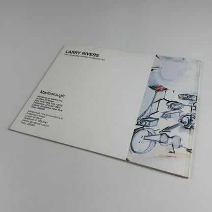Larry Rivers. The Continuing Interest in Abstract Art | Marlborough 1981/82