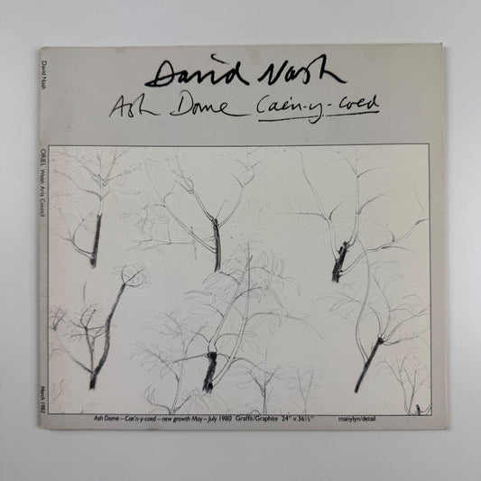 David Nash. Ash Dome Caen-y-Coed | Oriel Gallery, Welsh Arts Council, 1982