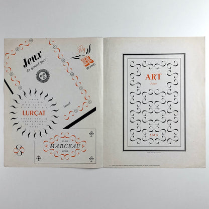 Deberny et Peignot Divertissements Typographiques | Type specimen sheet