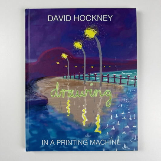 David Hockney. Drawing in a printing machine | Annely Juda, 2009