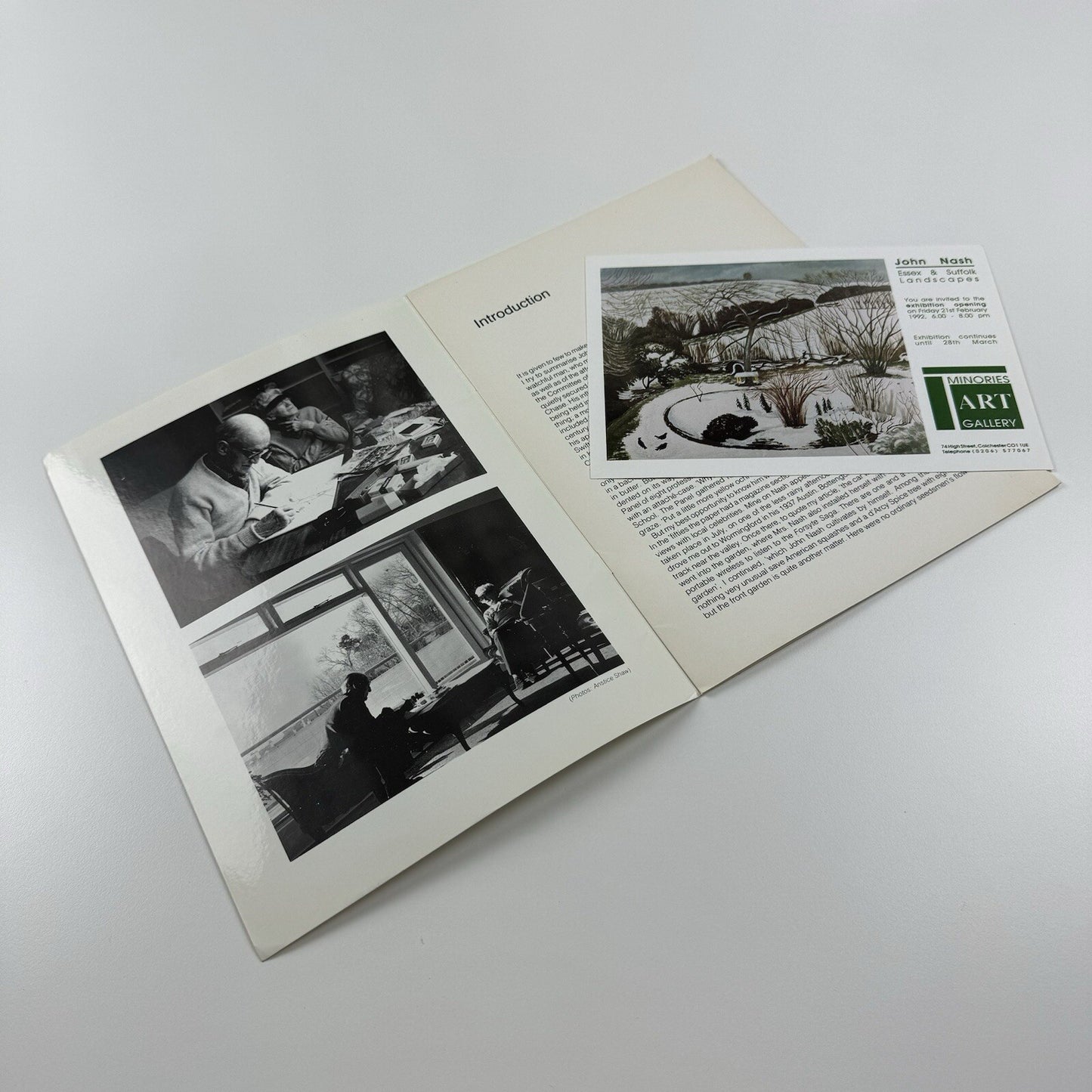 John Nash R.A. | A Memorial Exhibition – The Minories, Colchester 1979 catalogue