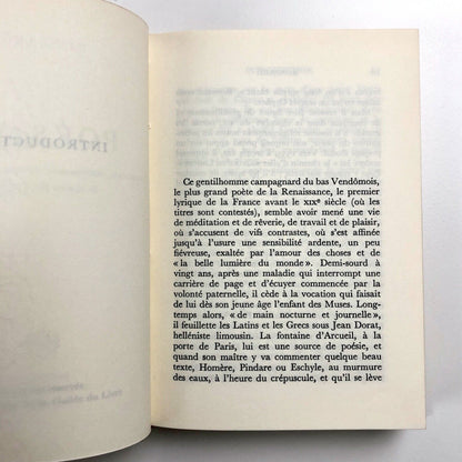 Poésies by Pierre de Ronsard | intro Marcel Raymond | Guilde du Livre, 1949