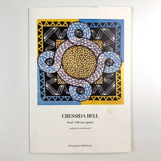 Promotional card for Cressida Bell / Quentin Bell | Midland Group, Nottingham, 1986