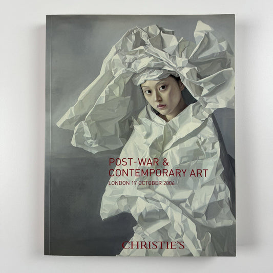 Post-war and contemporary art | Christie's London 17 October 2006 | No 7296