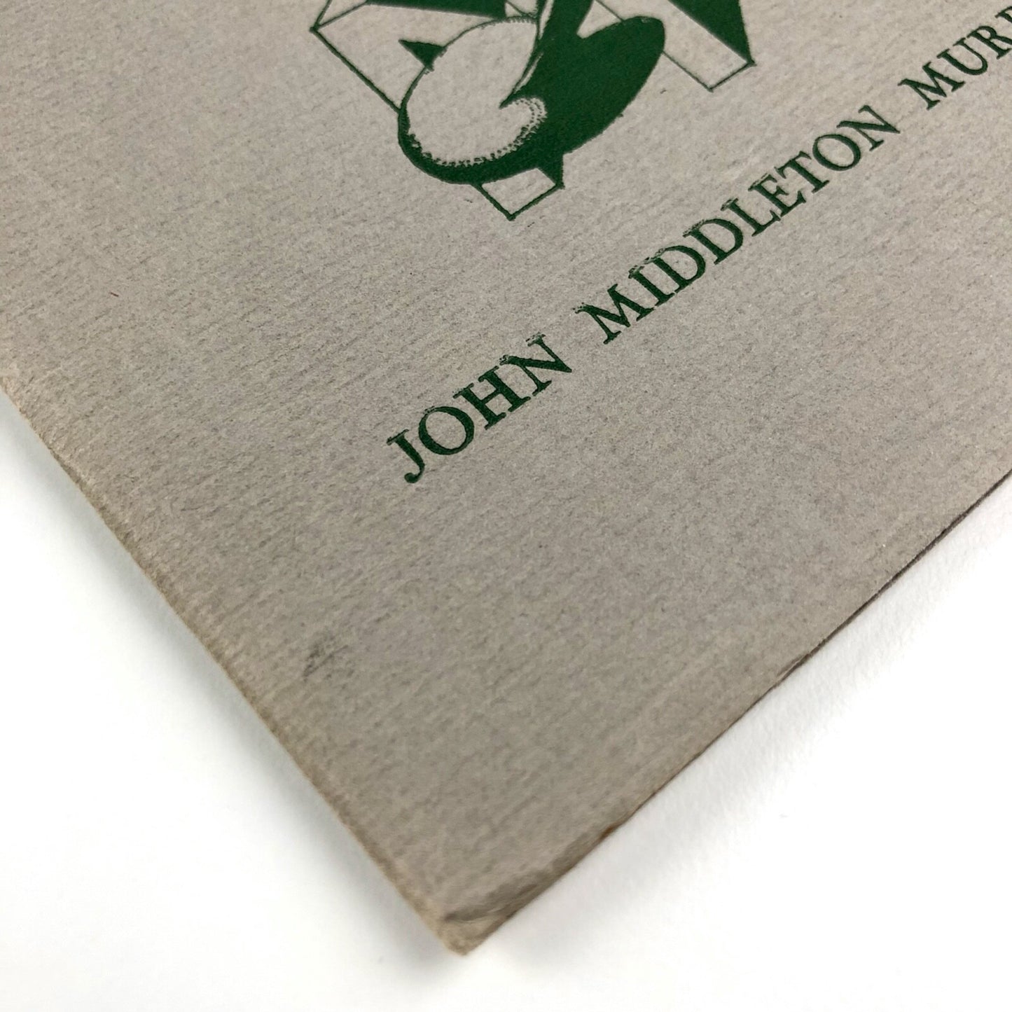 D.H. Lawrence (Two Essays) John Middleton Murry | Cover design by Raymond McGrath