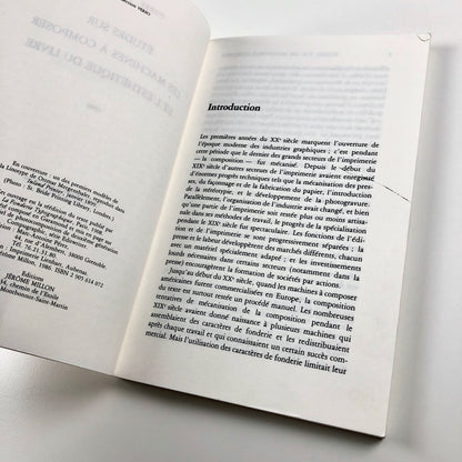 Etudes sur les Machines à Composer et l’Esthétique du Livre | Pierre Cuchet 1986
