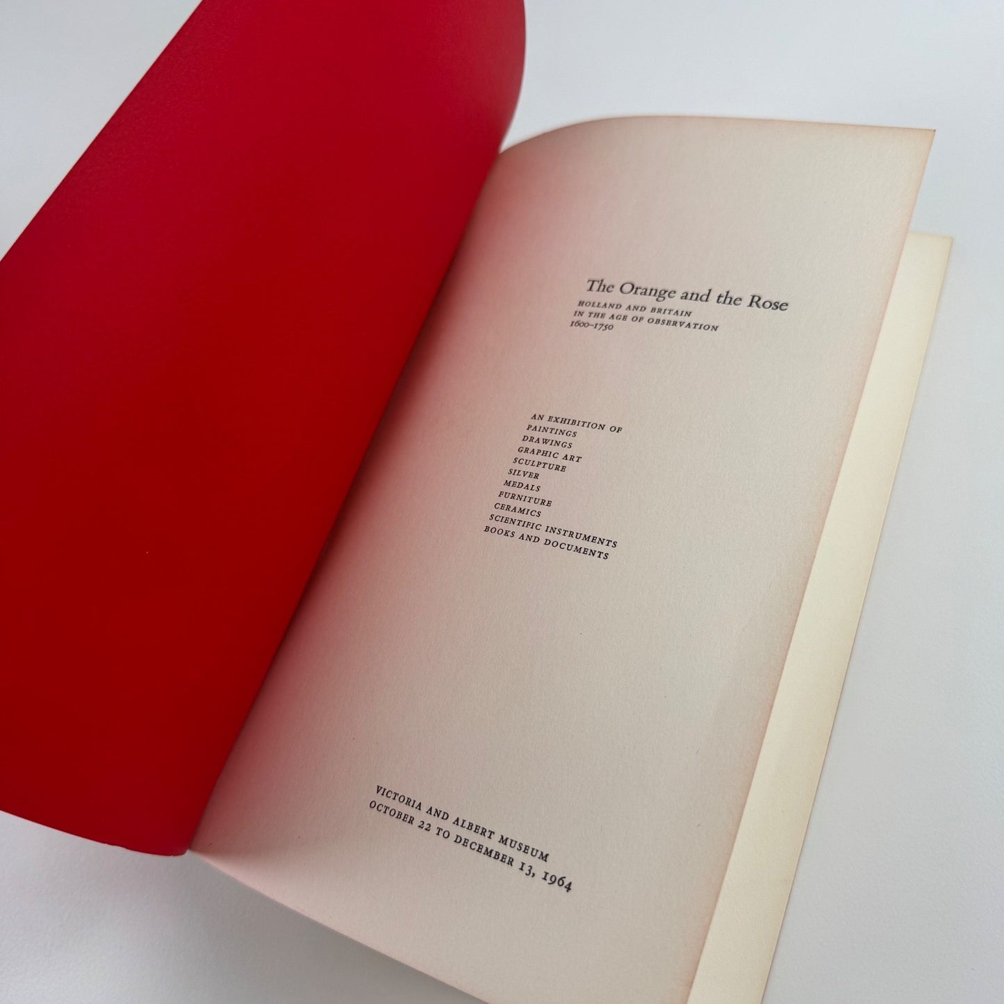 The Orange and The Rose: Holland and Britain | Victoria & Albert Museum, 1964 + private view
