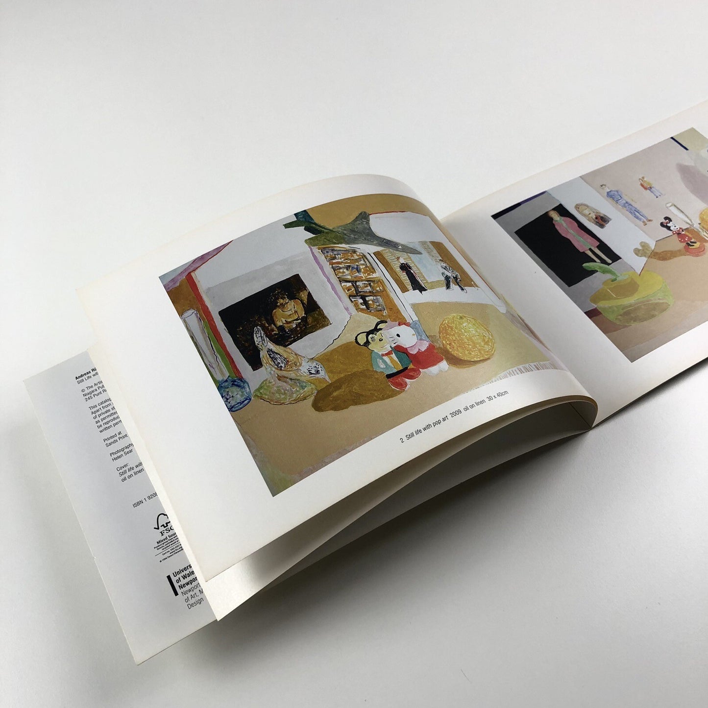 Andreas Rüthi. Still Life with Paintings | Niagara Galleries, Melbourne catalogue, 2010