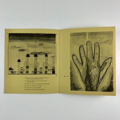 E.L.T. Mesens | Grosvenor Gallery exhibition catalogue | 1961