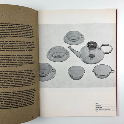 Voor Dagelijks Gebruik – Willem Wagenfeld | Stedelijk Museum catalogue, 1961