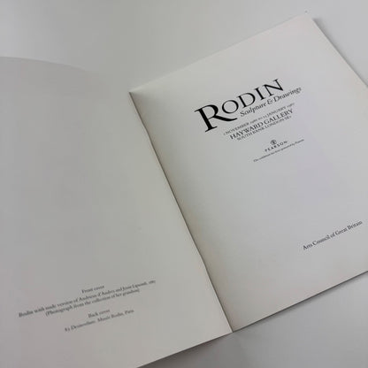 Rodin. Sculpture & Drawings Catherine Lampert Arts Council Hayward Gallery 1986