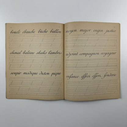 Nationale. 6me cahier. Nouvelle méthode d’écriture | calligraphy text book | Marshall Foch on cover