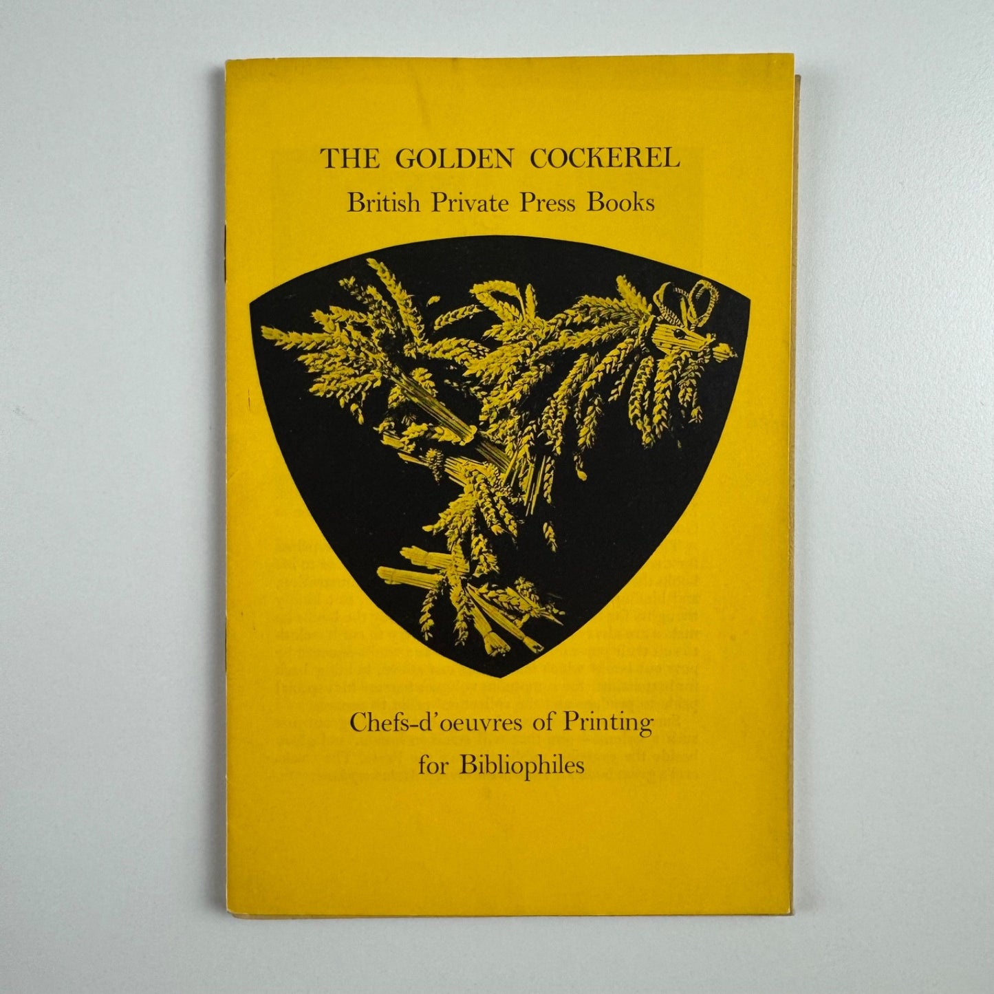 Golden Cockerel British Private Press Books. Chefs-d’oeuvres of Printing for Bibliophiles