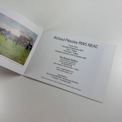 Contemporary Oil Paintings Richard Pikesley & Tom Coates J Collins & Son 2004