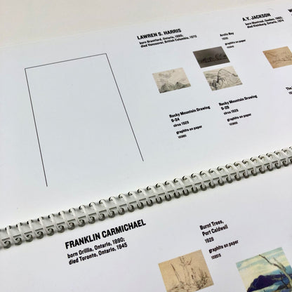 David Milne, List of Works: The Artistic Process Thomson Collection Ontario 2001