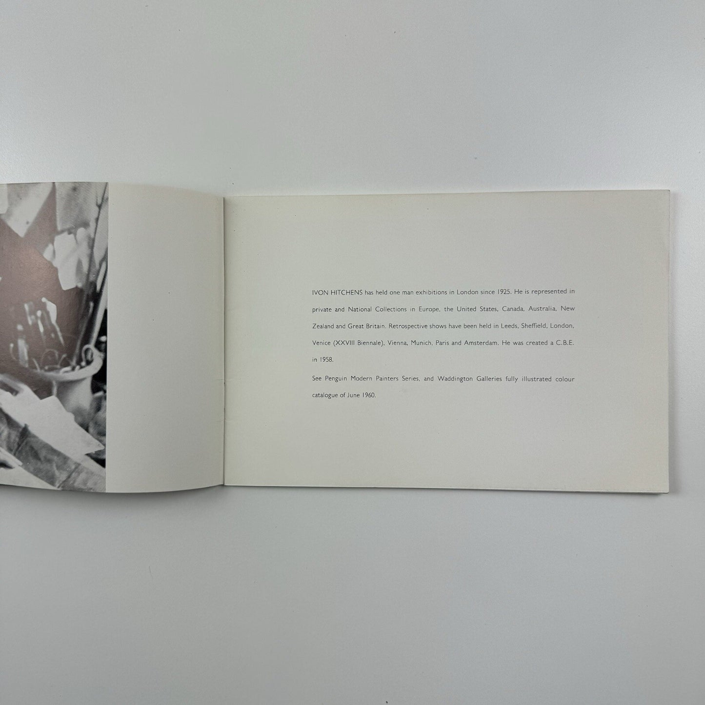 Ivon Hitchens: Summer Water & other paintings | Waddington Galleries catalogue, June 1962