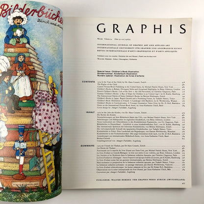 Graphis journal No 200 Vol 34, 1978/79 | Walter Herdeg | The Graphis Press