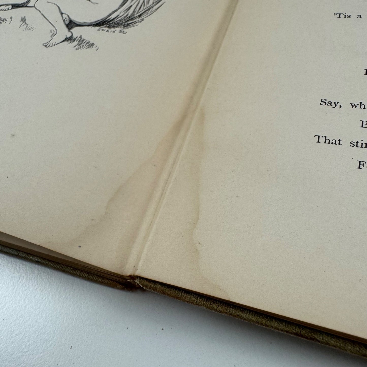 Three Sunsets and Other Poems by Lewis Carroll | Macmillan, 1898 | bookplate and inscription for Nancy Marsh