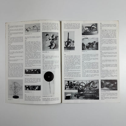 Gallery guide Tinguely |Tate Gallery 1982