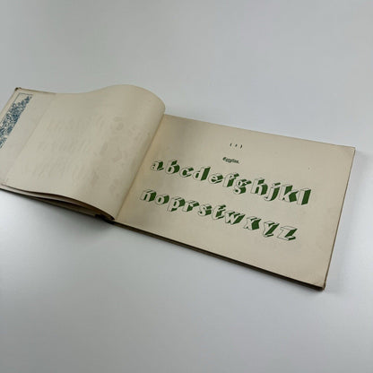 Examples of Modern Alphabets Plain and Ornamental Delamotte Crosby Lockwood 1921