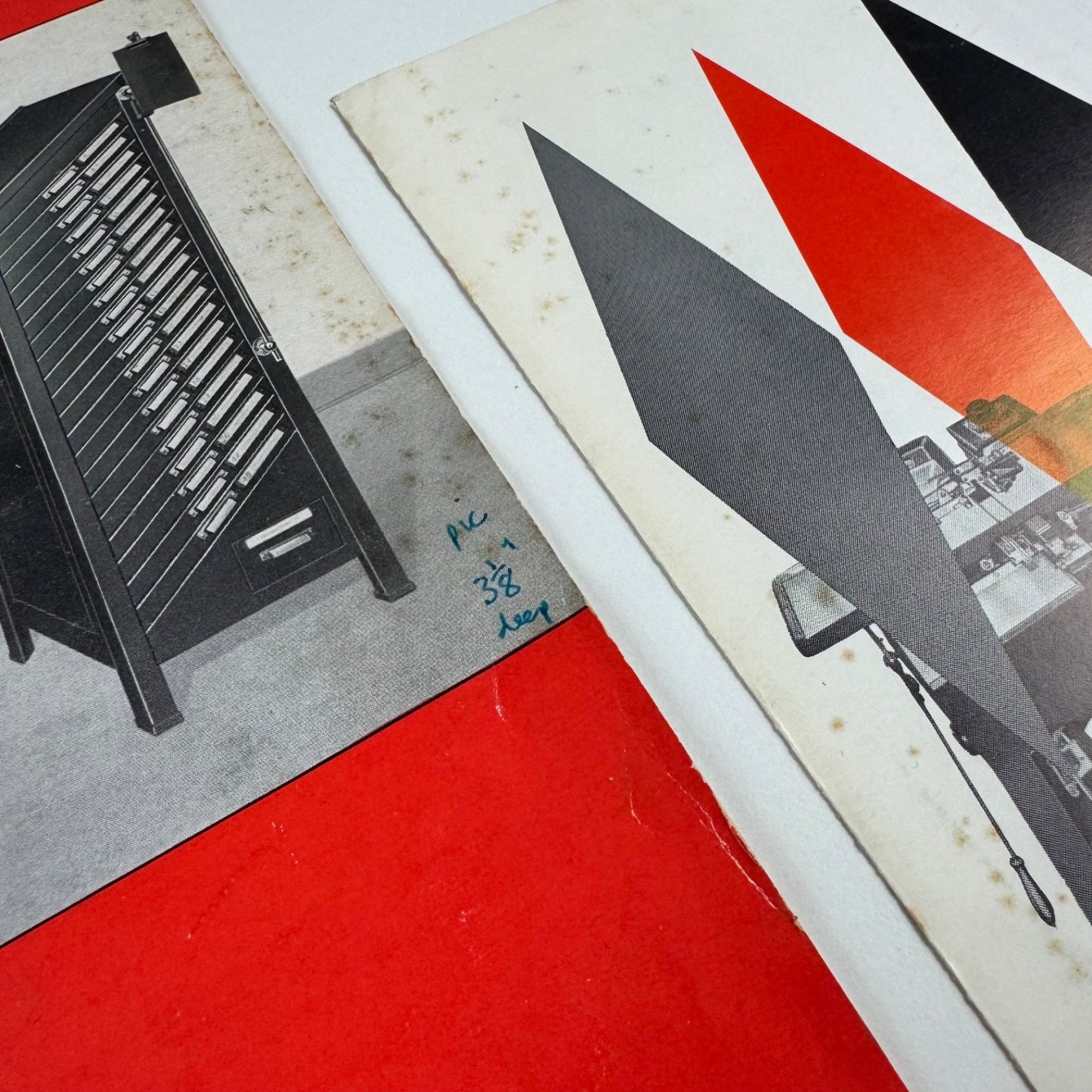 Two leaflets for Ludlow Typograph Company, Chicago Ludlow machinery