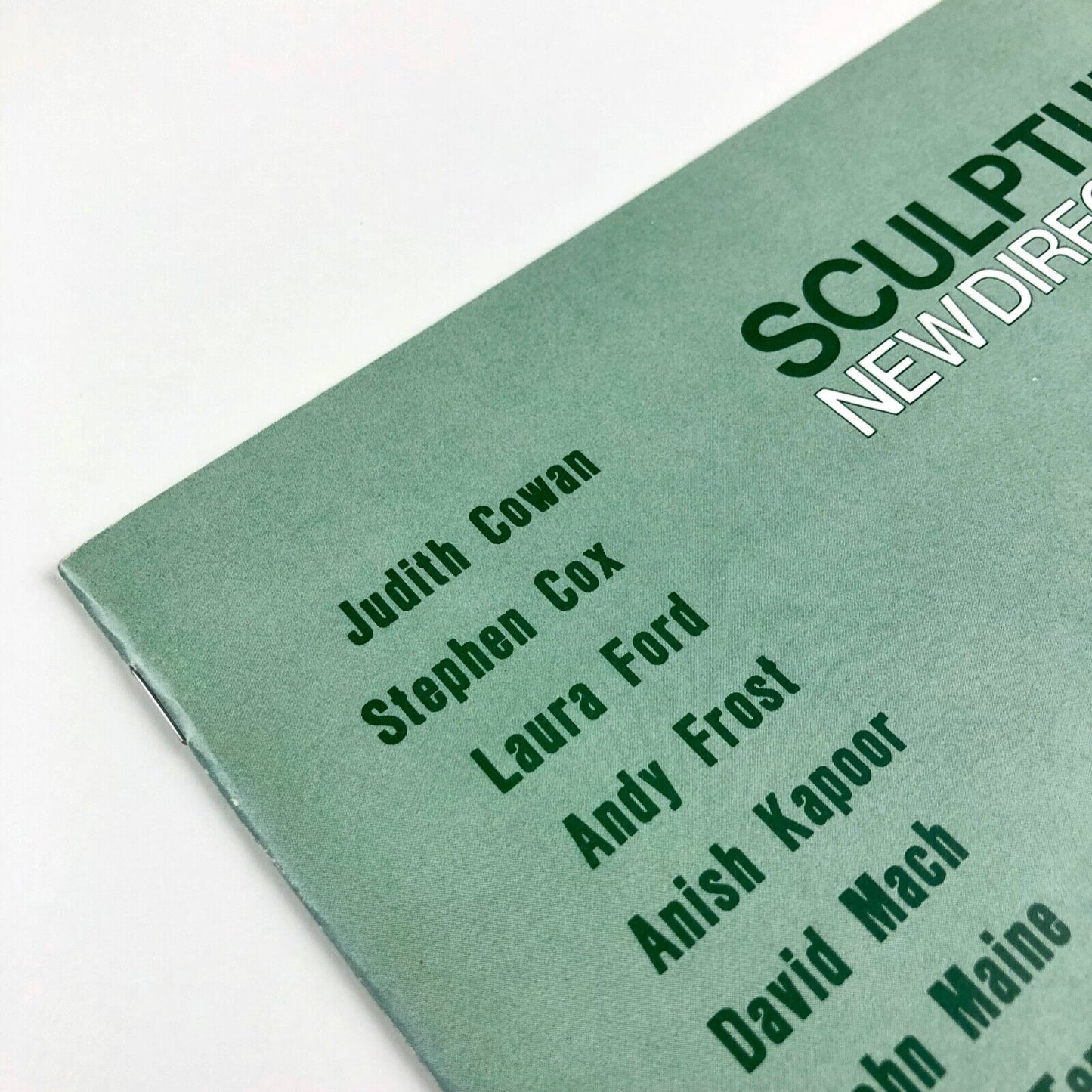 Sculpture New Directions – Cleveland Gallery, 1984 | Laura Ford, Anish Kapoor et al