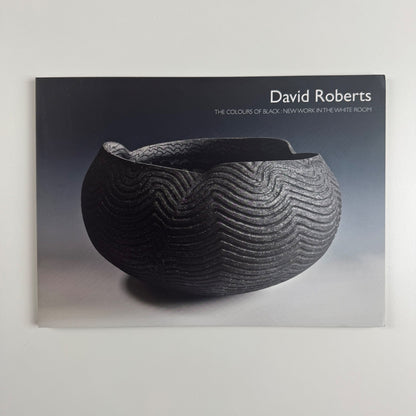 Folding card/PV invite David Roberts. The colours of black Lemon Street Gallery, 2016