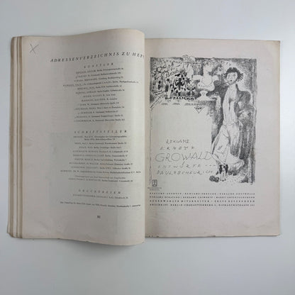 Gebrauchsgraphik International Advertising Art May 1929 Vol 6 no. 5 edited by Professor HK Frenzel