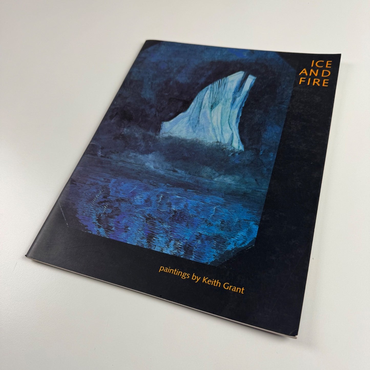 Ice and Fire paintings by Keith Grant | Fitzwilliam | Roehampton Institute, 1994