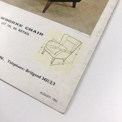 2 x brochures for Curzon Convertible suite & Cliveden Suite | Christie-Tyler Limited, 1962/3